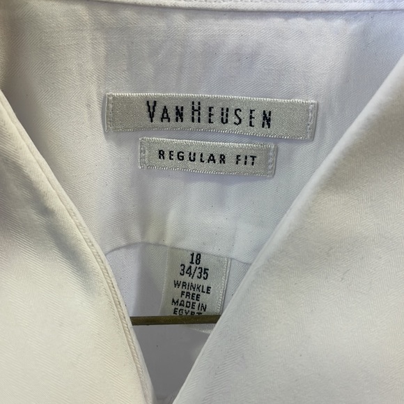 Van Heusen white button down - Picture 2 of 2